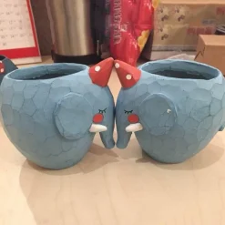 Wal-Blumenvase – Wohndekor im maritimen Stil