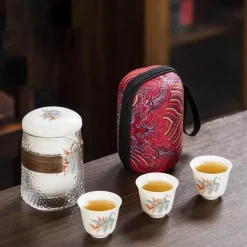 Waldhirsch-Keramik-Teeservice