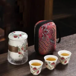 Waldhirsch-Keramik-Teeservice