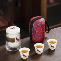 Waldhirsch-Keramik-Teeservice