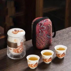 Waldhirsch-Keramik-Teeservice