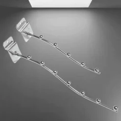 Wall Bracket Hooks - Space Saving 2pcs Set