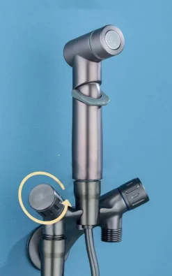 Wall Mounted Bidet Faucet Spray - Elegant Bathroom Fixture