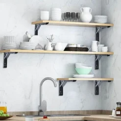 Wall-Mounted Foldable Shelf - Space-Saving Organizer Bracket