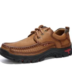 Wanderschuhe aus Rindsleder – Bequeme, atmungsaktive Outdoor-Schuhe