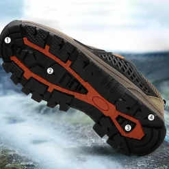 Wanderschuhe für Herren – Atmungsaktives, bequemes Bergsteigerschuhwerk