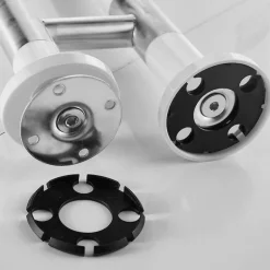 Wandmontierter Badezimmerhandlauf aus Edelstahl - Sicherheitsstange zur Unterstützung älterer Menschen