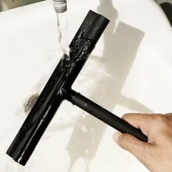 Wandmontierter Badezimmerwischer - Einstellbares Reinigungswerkzeug