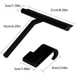 Wandmontierter Badezimmerwischer - Einstellbares Reinigungswerkzeug