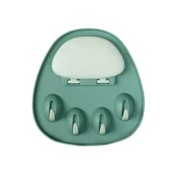 Wandmontierter Deckelhalter mit Katzenpfote – Küchen-Organizer-Regal