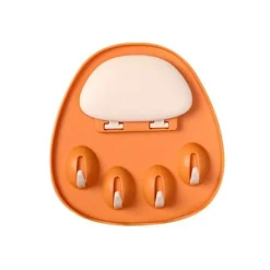 Wandmontierter Deckelhalter mit Katzenpfote – Küchen-Organizer-Regal