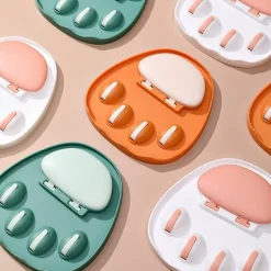 Wandmontierter Deckelhalter mit Katzenpfote – Küchen-Organizer-Regal