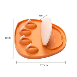 Wandmontierter Deckelhalter mit Katzenpfote – Küchen-Organizer-Regal