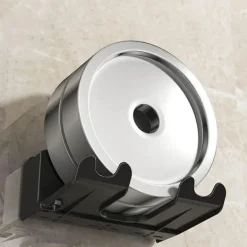 Wandmontierter Haartrockner-Glätteisen-Organizer – Stilvolle Aufbewahrungslösung für die Haarpflege