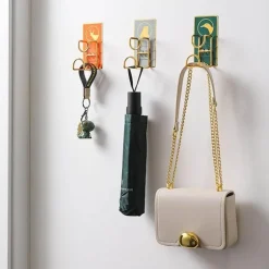 Wandmontierter Küchenhaken – platzsparender Organizer