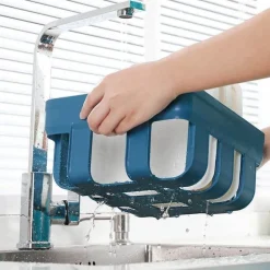 Wandmontierter Küchen-Organizer – Mehrschichtiges Lebensmittelaufbewahrungssystem