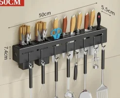 Wandmontierter Küchen-Organizer – Moderne Lösung zur Aufbewahrung von Werkzeugen