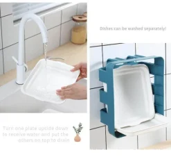 Wandmontierter Küchen-Organizer – platzsparende Aufbewahrungslösung