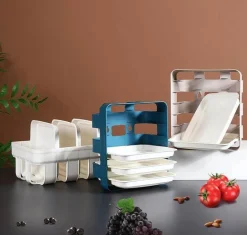 Wandmontierter Küchen-Organizer – platzsparende Aufbewahrungslösung