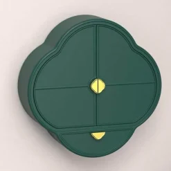 Wandmontierter Make-up-Organizer – Aufbewahrung ohne Lochen im Badezimmer