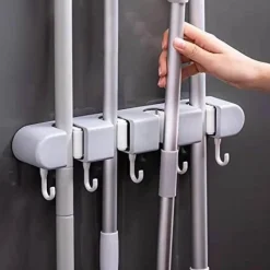 Wandmontierter Mopphaken – Ultra Clean Storage Organizer