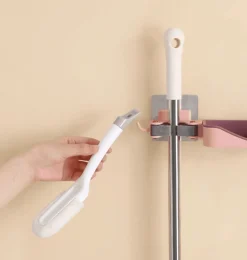 Wandmontierter Seifenmopphalter - 3-in-1-Aufbewahrungshalter