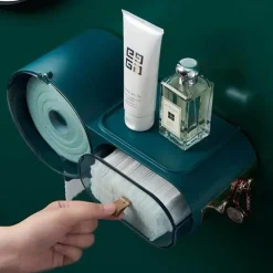 Wandmontierter Taschentuchspender - Dekorativer Papierhalter für Küche und Bad