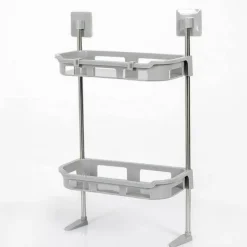 Wandmontiertes Badezimmerregal - Mehrschichtiges Organizer-Aufbewahrungsregal