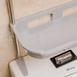 Wandmontiertes Badezimmerregal - Mehrschichtiges Organizer-Aufbewahrungsregal