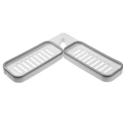 Wandmontiertes Badezimmerregal - Drehbarer, platzsparender Organizer