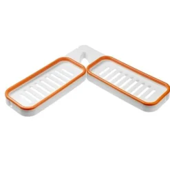 Wandmontiertes Badezimmerregal - Drehbarer, platzsparender Organizer