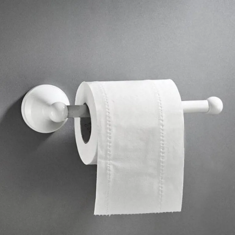 Wandmontiertes Badezimmer-Zubehörhalter-Set – Organizer für Handtücher, Toilettenartikel und Accessoires