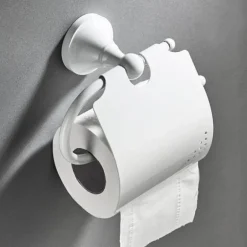 Wandmontiertes Badezimmer-Zubehörhalter-Set – Organizer für Handtücher, Toilettenartikel und Accessoires