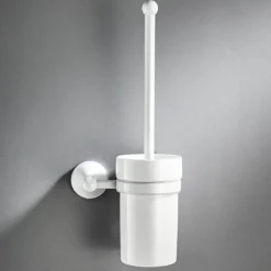 Wandmontiertes Badezimmer-Zubehörhalter-Set – Organizer für Handtücher, Toilettenartikel und Accessoires