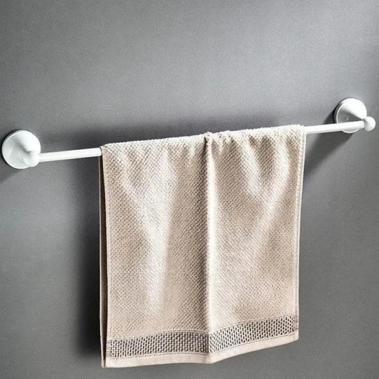 Wandmontiertes Badezimmer-Zubehörhalter-Set – Organizer für Handtücher, Toilettenartikel und Accessoires
