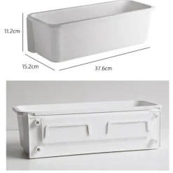 Wandregal mit Aufbewahrungsschublade – platzsparender Organizer