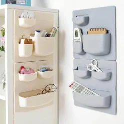 Wandregal mit Saugnapf – Lösung zur Organisation zu Hause