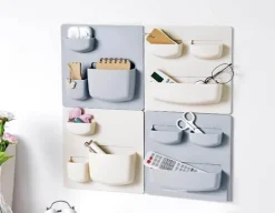 Wandregal mit Saugnapf – Lösung zur Organisation zu Hause