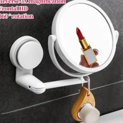 Wandspiegel mit 3-facher Vergrößerung – elegantes All-Angle-Design