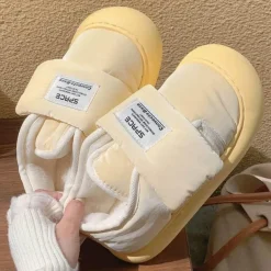 Warme Damenschuhe mit Baumwollpolsterung – gemütliche Winterschuhe