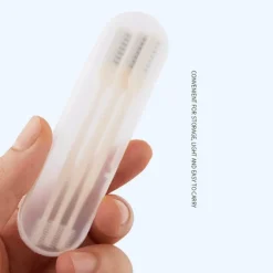 Waschbarer Nasenhaarentferner mit Doppelkopf – Sanftes Trimmwerkzeug