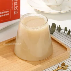 Wasserbecher aus klarem Glas – vielseitiger Kaffee- und Saftbecher