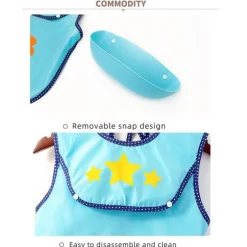 Wasserdichte Babyschürze mit Tiermuster – süßer Kochkittel für Kinder