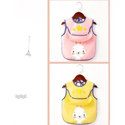 Wasserdichte Babyschürze mit Tiermuster – süßer Kochkittel für Kinder