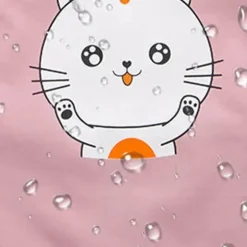 Wasserdichte Cartoon-Babylätzchen – leicht zu reinigende Lätzchen zum Füttern von Kindern