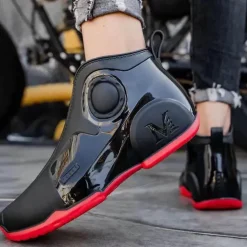 Wasserdichte Cyberpunk-Gummistiefel – rutschfeste Gummischuhe