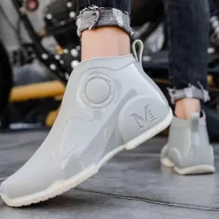 Wasserdichte Cyberpunk-Gummistiefel – rutschfeste Gummischuhe