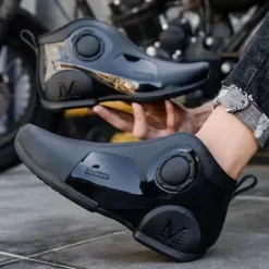 Wasserdichte Cyberpunk-Gummistiefel – rutschfeste Gummischuhe