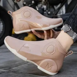 Wasserdichte Cyberpunk-Gummistiefel – rutschfeste Gummischuhe
