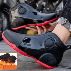 Wasserdichte Cyberpunk-Gummistiefel – rutschfeste Gummischuhe